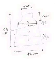 Modello per cucire papillon