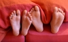 Bambini nel letto
