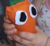 Carota di stoffa