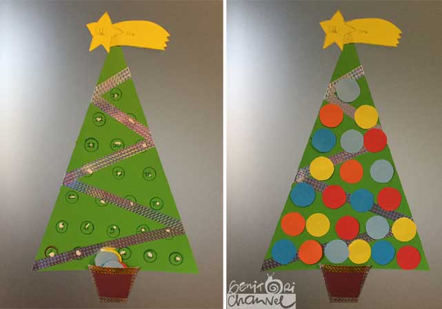Calendario dell'Avvento da realizzare con i bambini