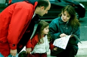 famiglia in vacanza