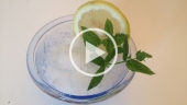 Granita al limone fatta in casa